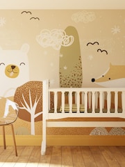 Art For The Home Rust Scandi Animals Fixed Size 4M Mural - Image 1 of 3