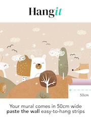 Art For The Home Rust Scandi Animals Fixed Size 4M Mural - Image 3 of 3