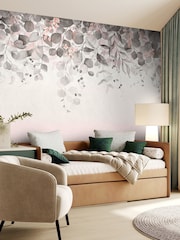 Art For The Home Mono Botanical Cascade Fixed Size 3M Mural - Image 1 of 5