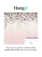 Art For The Home Mono Botanical Cascade Fixed Size 3M Mural - Image 3 of 5