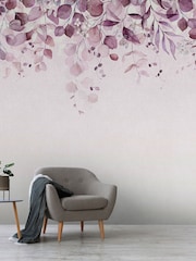 Art For The Home Purple Botanical Cascade Fixed Size 3M Mural - Image 4 of 5