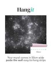 Art For The Home Night Stardust Fixed Size 3M Mural - Image 3 of 3