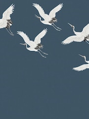 Art For The Home Midnight Cranes In Flight Fixed Size 3M Mural - Image 2 of 3