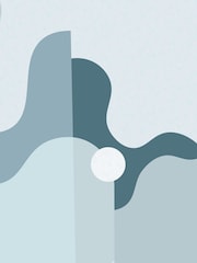 Art For The Home Blue The Wave Fixed Size 4M Mural - Image 2 of 3