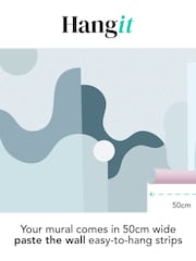 Art For The Home Blue The Wave Fixed Size 4M Mural - Image 3 of 3