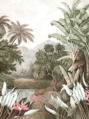 Art For The Home Mono Vintage Jungle Fixed Size 4M Mural - Image 2 of 3