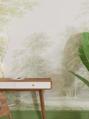 Art For The Home Sage Stately Woodland Fixed Size 4M Mural - Image 1 of 3