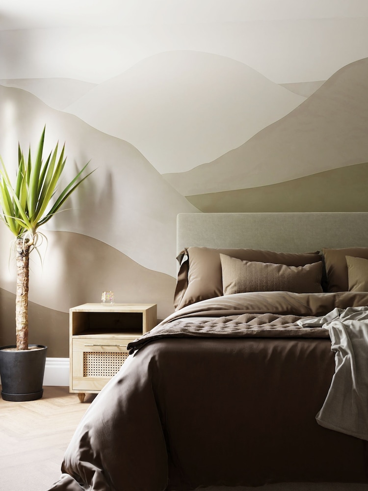 Art For The Home Greige Beyond The Horizon Fixed Size 3M Mural - Image 1 of 3
