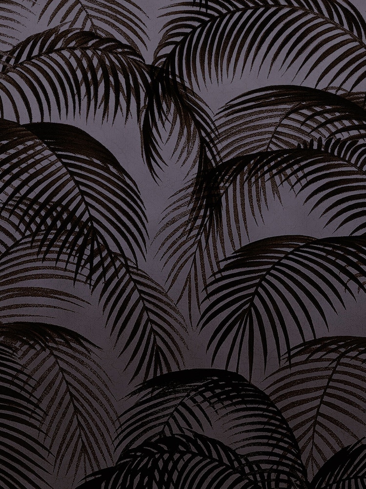 Art For The Home Midnight Palm Silhouette Fixed Size 3M Mural - Image 2 of 3 Art For The Home Midnight Palm Silhouette Fixed Size 3M Mural - Image 2 of 3