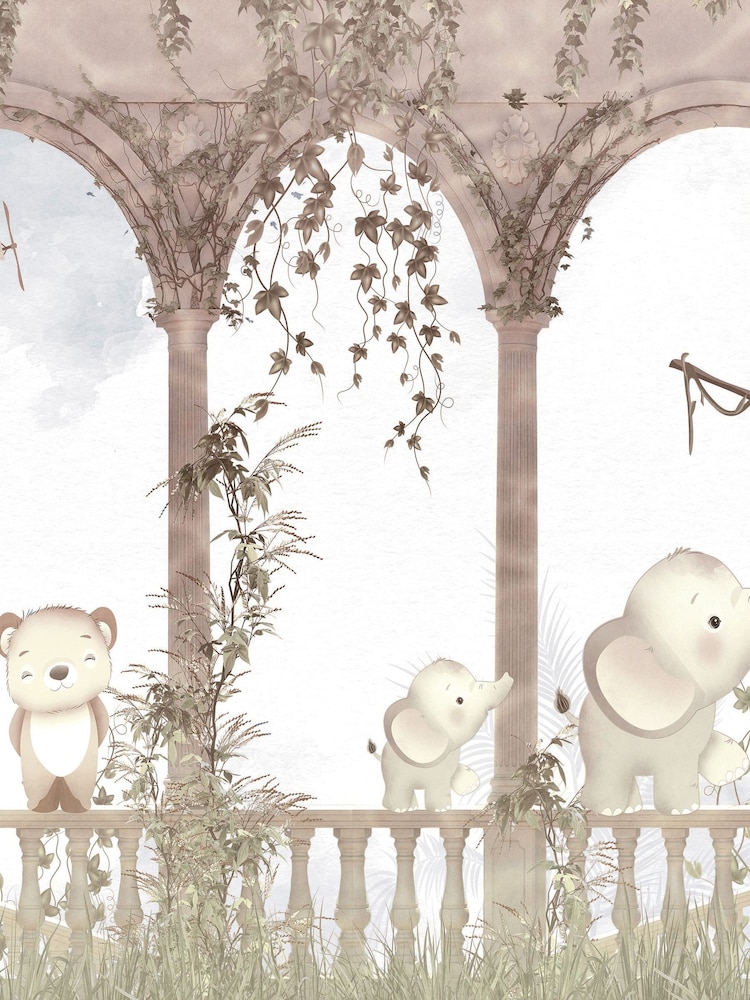 Art For The Home Natural Animal Arch Fixed Size 4M Mural - Image 2 of 3