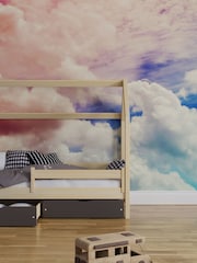 Art For The Home Pink Blue Day Dreamer Fixed Size 3M Mural - Image 1 of 3