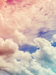 Art For The Home Pink Blue Day Dreamer Fixed Size 3M Mural - Image 2 of 3