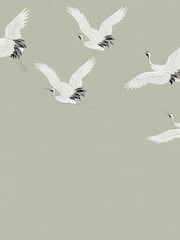 Art For The Home Sage Cranes In Flight Fixed Size 3M Mural - Image 2 of 3