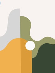 Art For The Home Yellow The Wave Fixed Size 4M Mural - Image 2 of 3