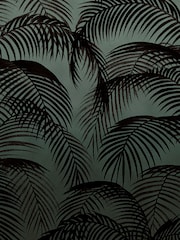 Art For The Home Teal Palm Silhouette Fixed Size 3M Mural - Image 2 of 3