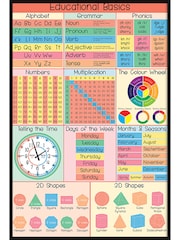 Pyramid International Red Educational Framed Maxi Poster - Image 3 of 3