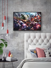 Pyramid International Red Marvel Future Fight Heroes Assault Framed Maxi Poster - Image 1 of 2