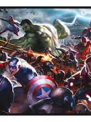 Pyramid International Red Marvel Future Fight Heroes Assault Framed Maxi Poster - Image 2 of 2