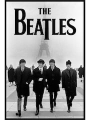 Pyramid International Grey The Beatles Eiffel Tower Framed Maxi Poster - Image 3 of 3
