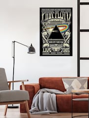 Pyramid International Black Pink Floyd 1973 Framed Maxi Poster - Image 1 of 3