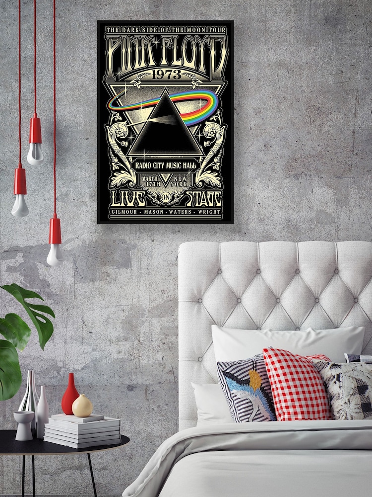 Pyramid International Black Pink Floyd 1973 Framed Maxi Poster - Image 2 of 3