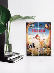 Pyramid International Natural Bambi Wooden Wall Art - Image 2 of 3