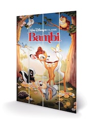 Pyramid International Natural Bambi Wooden Wall Art - Image 3 of 3