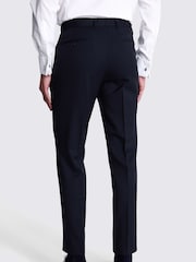 MOSS Blue Tailored Fit Midnight Dress Trousers - Image 2 of 3
