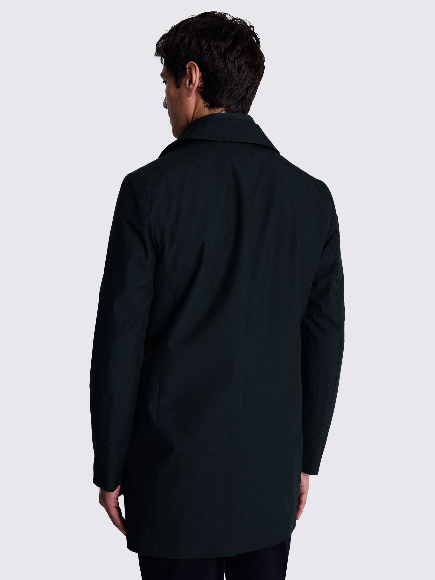 Buy MOSS Navy Blue Raincoat With Removable Insert from Next USA