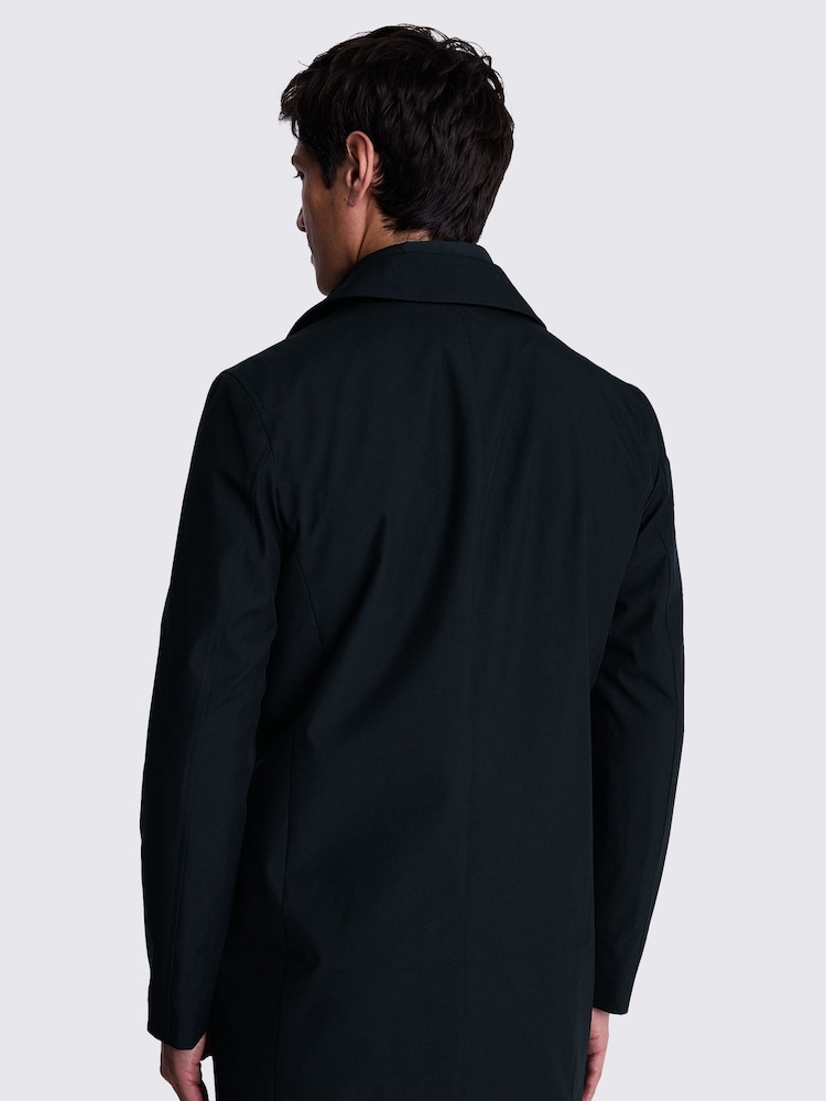 MOSS Blue Car Coat With Gilet - Image 5 of 5