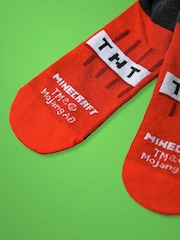 Vanilla Underground Black Boys Minecraft Calf Socks - Image 5 of 6