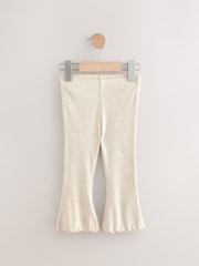 Animal Neutral Flares Leggings 3 Pack (3mths-7yrs) - Image 4 of 7