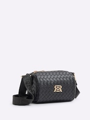River Island Black Girls Weave Cross-Body Bag - Image 2 of 5