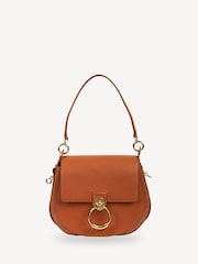 Chloé Brown Small Tess Calfskin Leather Handbag - Image 1 of 6