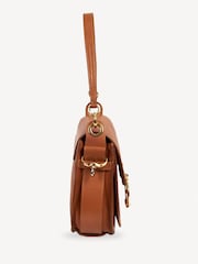 Chloé Brown Small Tess Calfskin Leather Handbag - Image 3 of 6