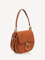 Chloé Brown Small Tess Calfskin Leather Handbag - Image 4 of 6
