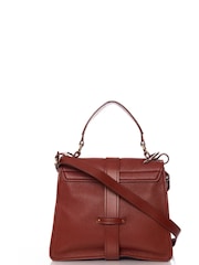 Chloé Red Aby Day Chain Shoulder Bag Calfskin Leather Handbag - Image 2 of 6