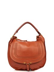 Chloé Brown Large Marcie Leather Handbag - Image 1 of 6
