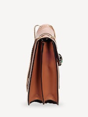 Bulgari Brown Serpenti Forever Cross-Body Leather Handbag - Image 3 of 6