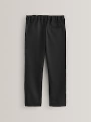 Black 2 Pack Regular Leg Trousers (3-17yrs) - Image 3 of 7