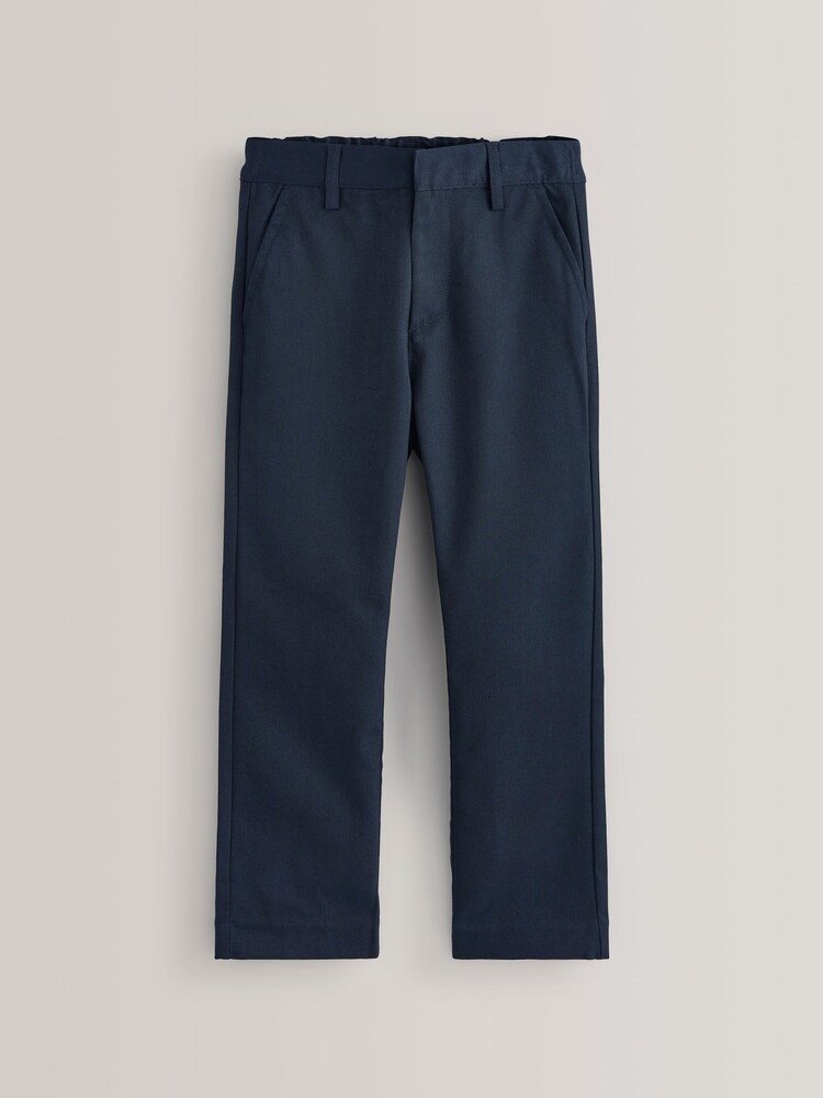 Navy Regular Leg Trousers (3-17yrs) - Image 2 of 7