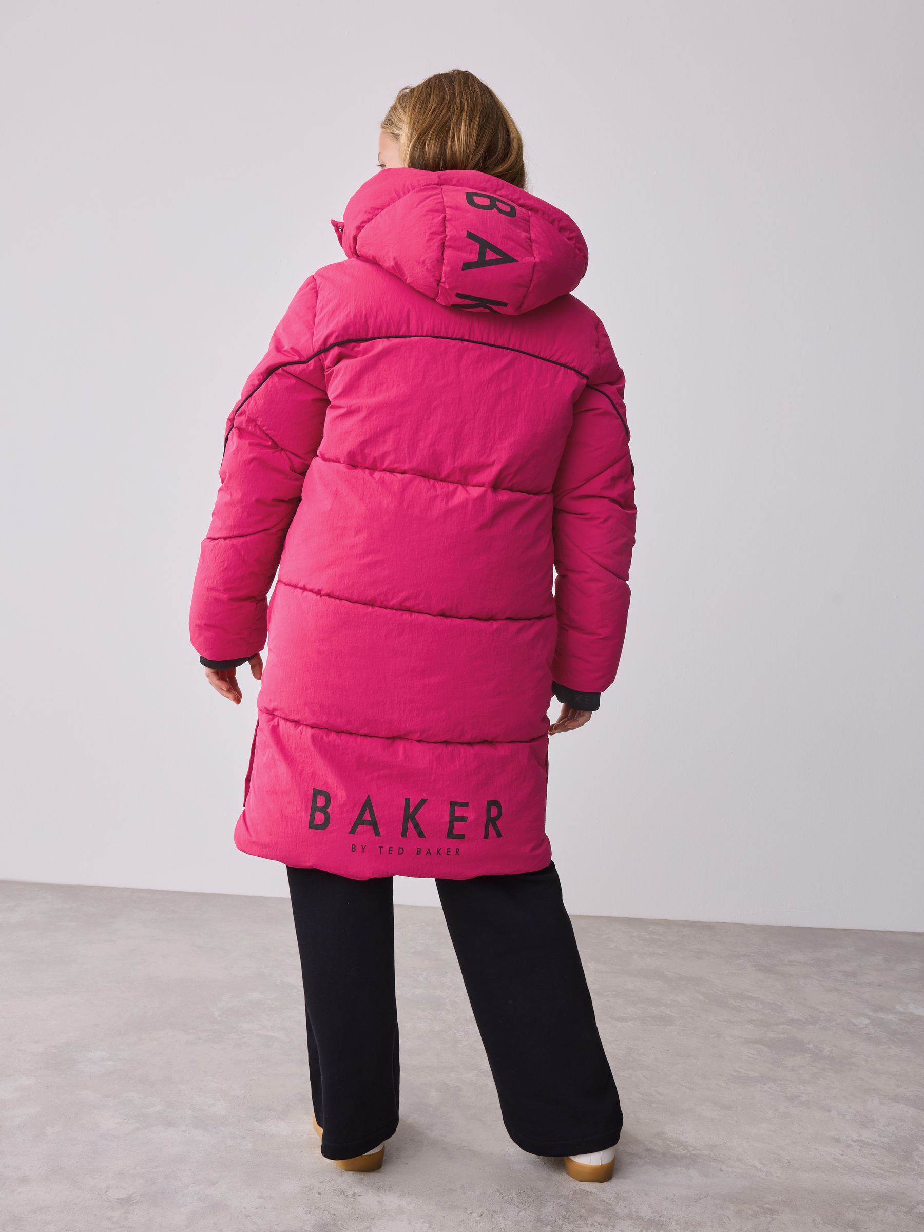アウター Baker by Ted Baker Padded Coat Buy Baker by Ted Baker Girls Shower Resistant Longline