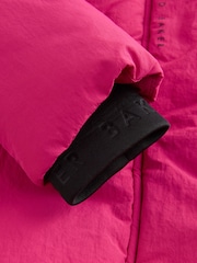 Baker by Ted Baker Girls Shower Resistant Longline Padded Coat - Image 6 of 9