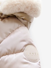 Светло-бежевый - Непромокаемая дутая куртка Baker by Ted Baker - Image 11 of 13