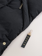 Schwarz - Baker by Ted Baker Girls Shower Resistant Longline Padded Coat - Bild 7 von 15
