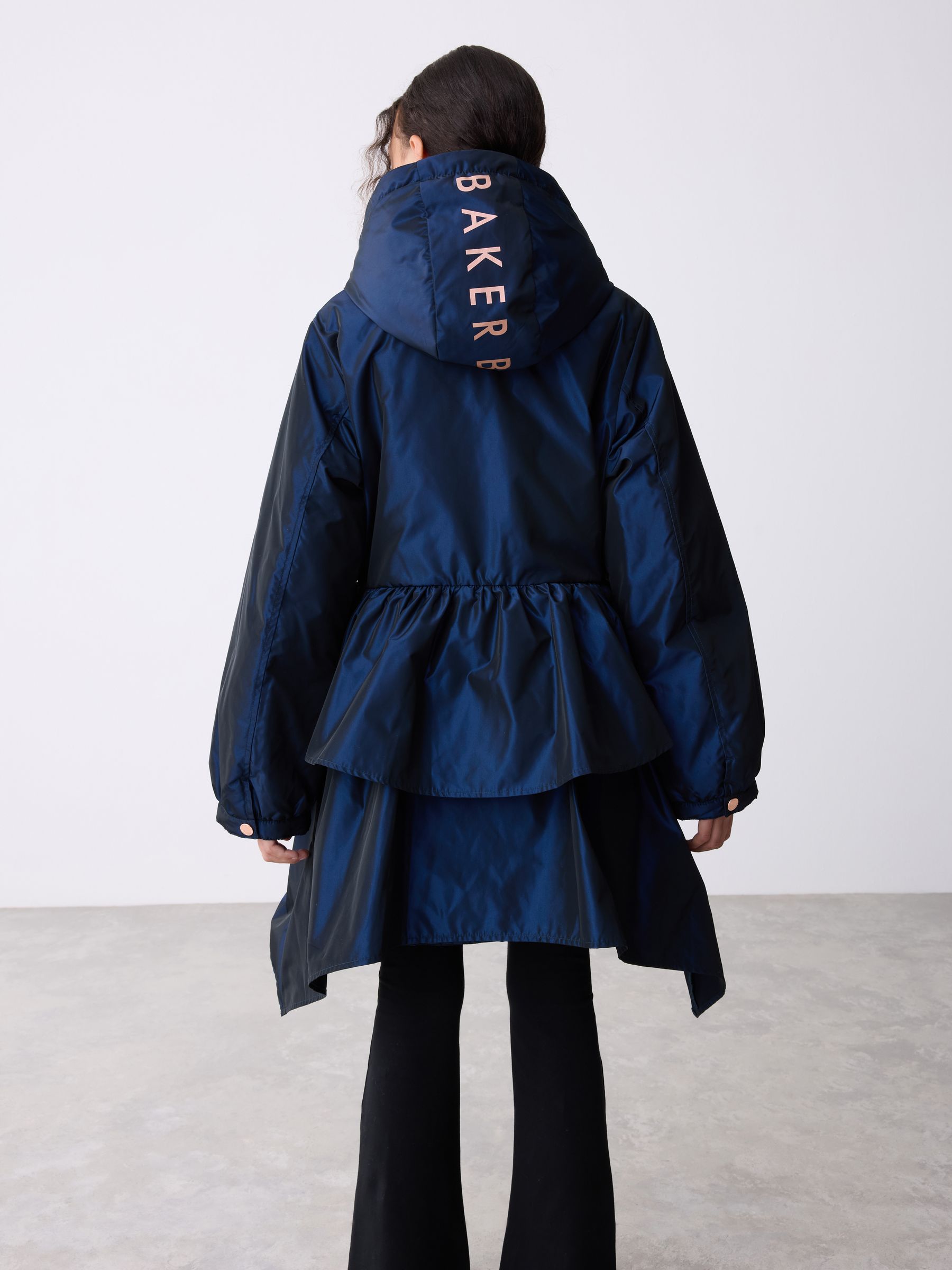 Next：日本 ネイビー - Baker by Ted Baker 小雨耐性 ボウ フリル