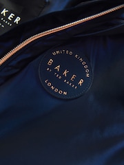 Baker by Ted Baker Shower Resistant Bow Frill Raincoat - Image 4 of 7