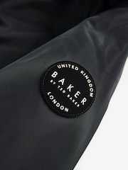 Schwarz - Baker by Ted Baker Shower Resistant Pleated Raincoat - Bild 15 von 17
