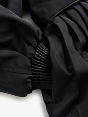 Schwarz - Baker by Ted Baker Shower Resistant Pleated Raincoat - Bild 16 von 17