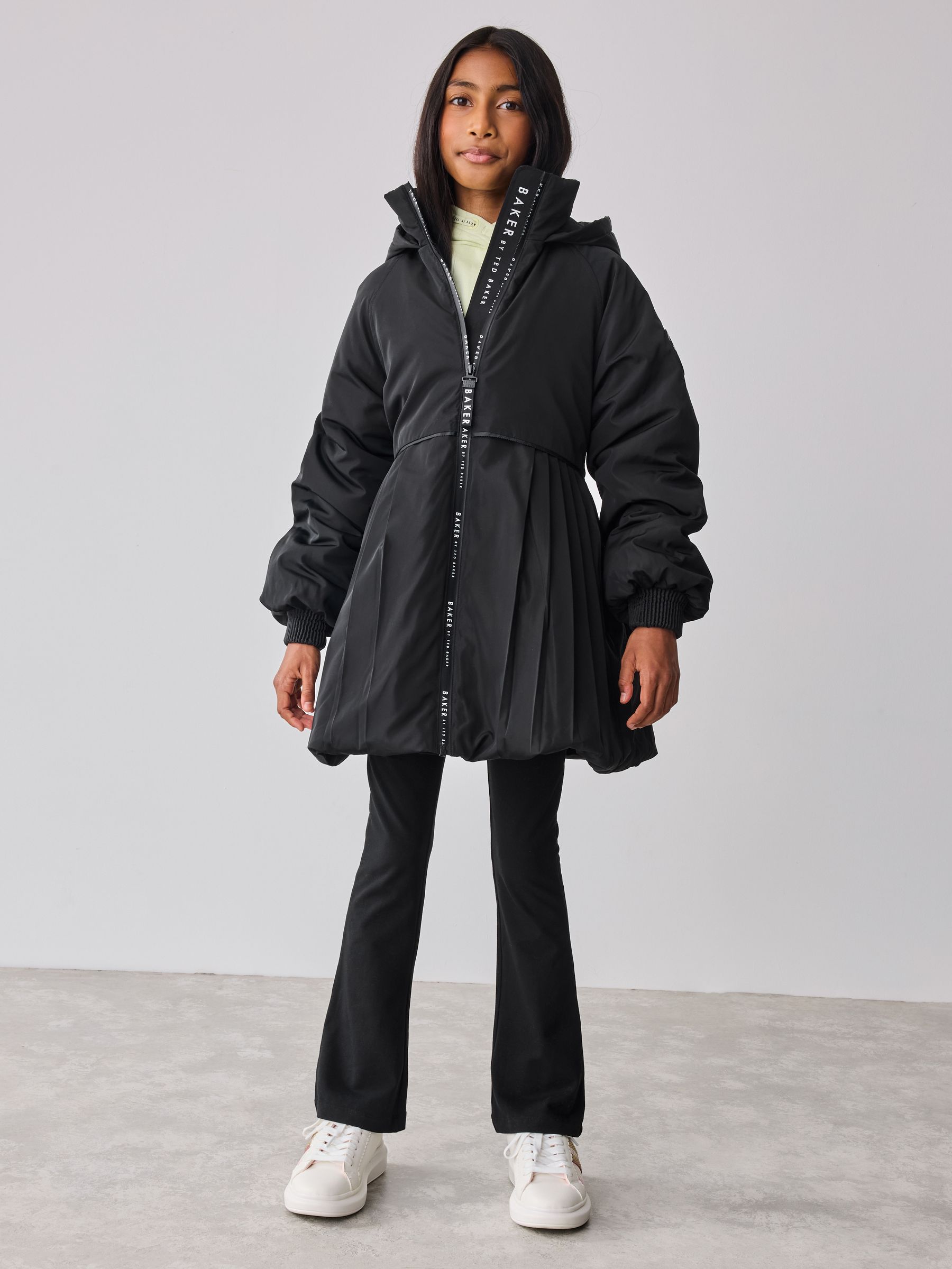 Buy Baker by Ted Baker Shower Resistant Pleated Raincoat from Next USA